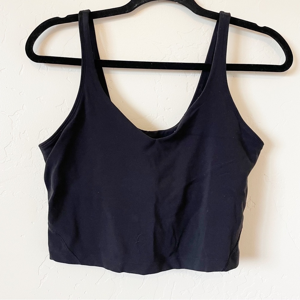 lululemon athletica Black Tank Top